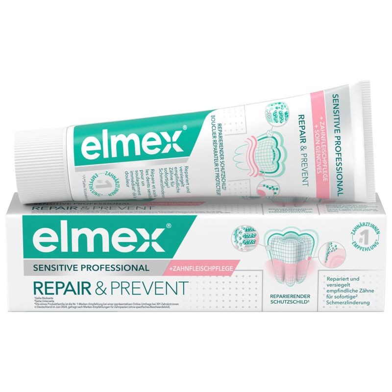 elmex @ Repair & Prevent Sensitive Professional @ 75ml – 01/2029