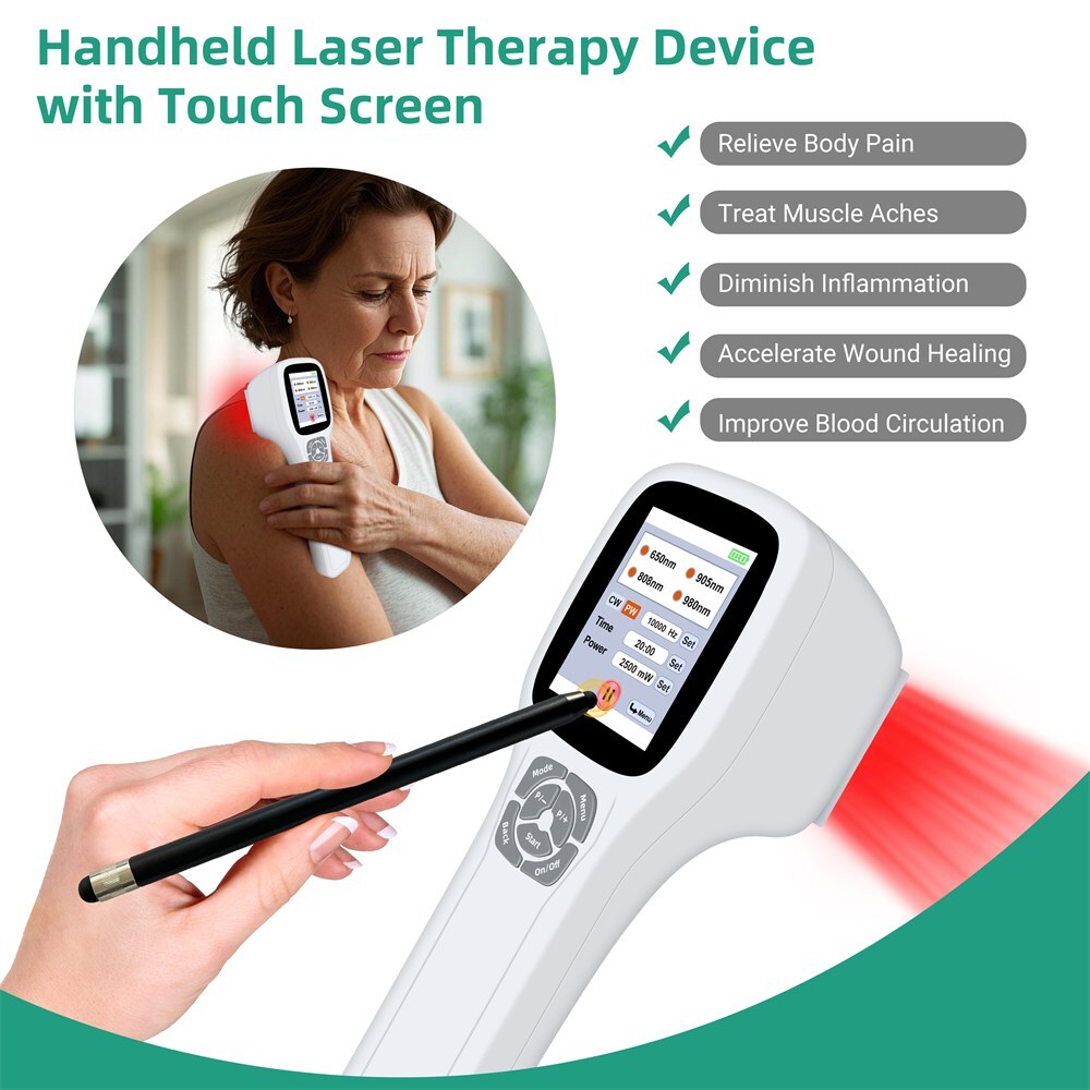 650nm 808nm 905nm 980nm Cold Laser Treatment for Muscle Joint Body Pain Relief