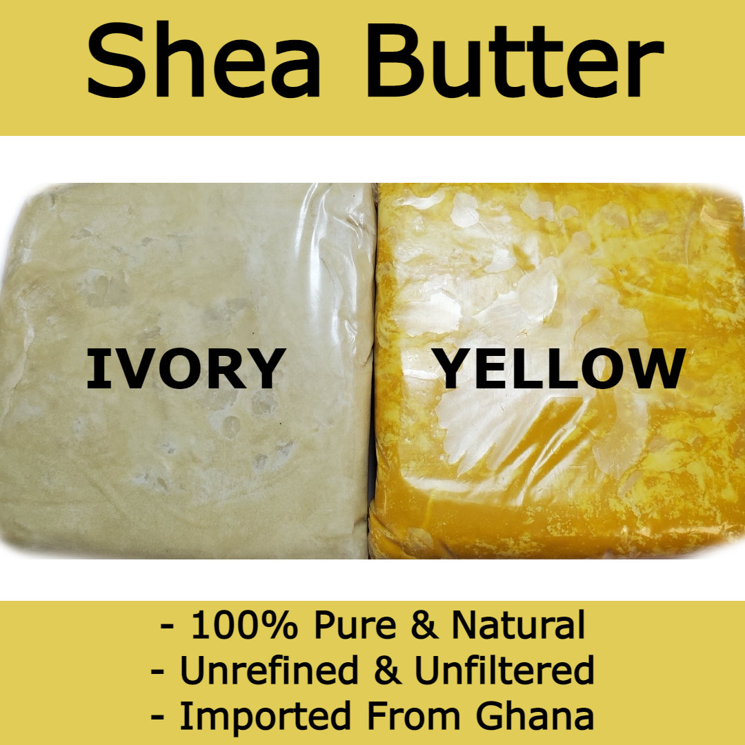 Raw African Shea Butter 5 lbs 100% Pure Natural Organic Unrefined Bulk Wholesale