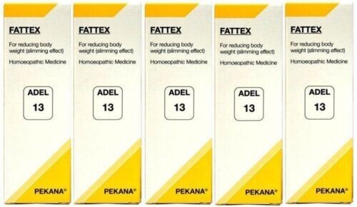 Pack of 5 ADEL 13 FATTEX Drop For Reduction Of Body Weight FS