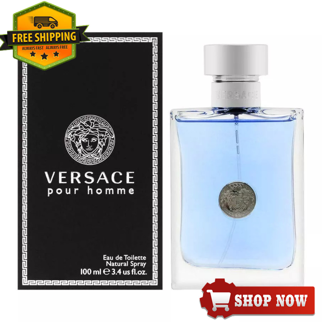 NEW Pour Homme Eau De Toilette 3.4 oz/100 ml Cologne Spray for Men SEALED