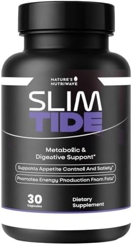 SlimTide – Prebiotic & Probiotic Supplement with Chicory Root Inulin, Resistant
