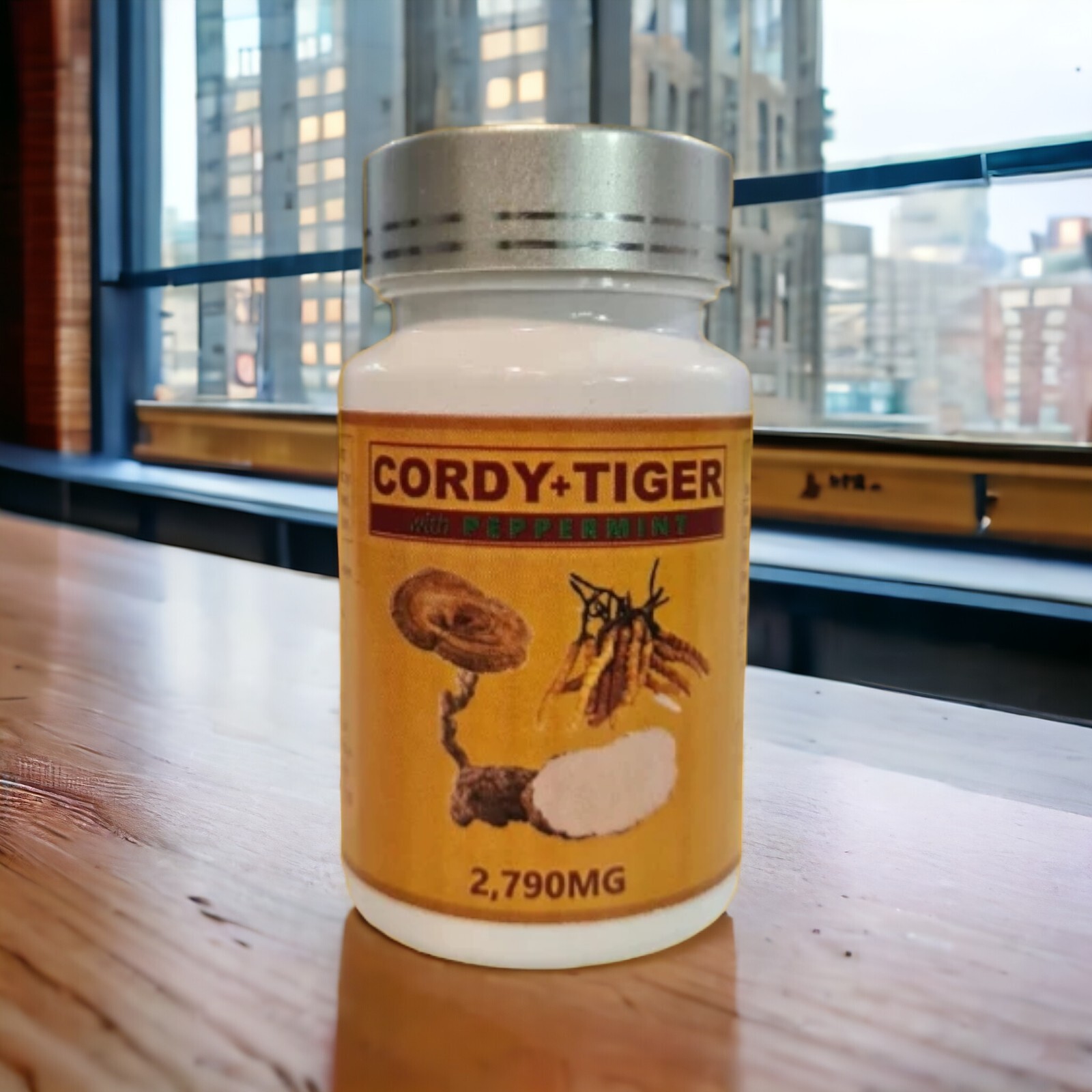 Tiger Milk Mushroom + Cordyceps Immune Booster 50 capsules x 3 Bottle Supplement