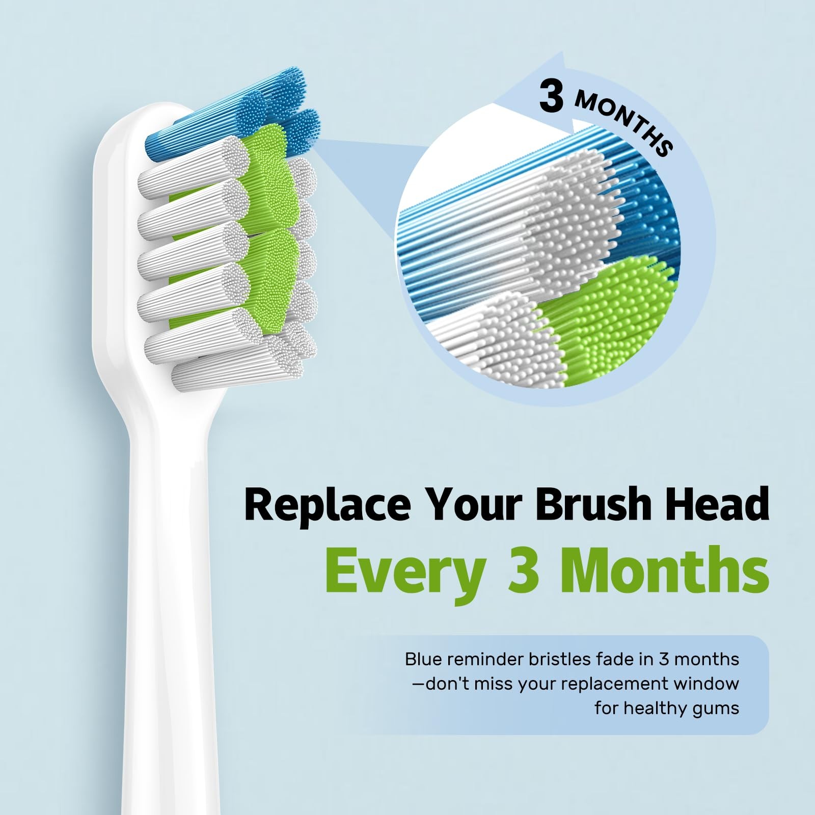 Replacement Brush Heads Compatible with Philips SoniCare Electric Toothbrushe…