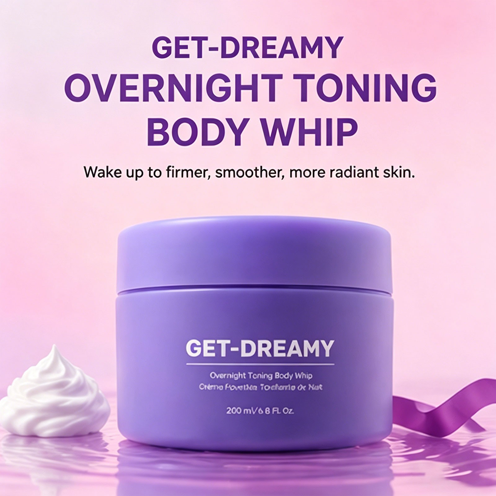 Maelys Get-Dreamy Overnight Toning Body Whip – 6.8 Fl Oz/200 ml