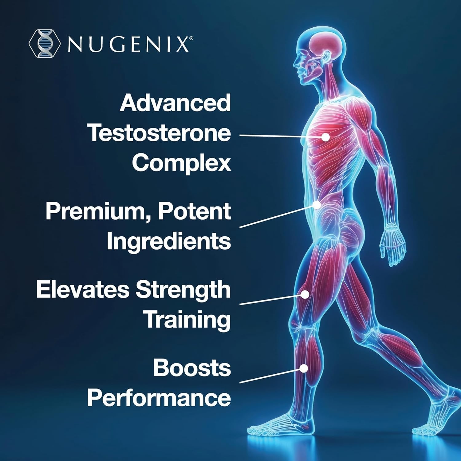 Testosterone Booster – Maximize Muscle Growth, Increase Energy & Drive, 120 Tabl