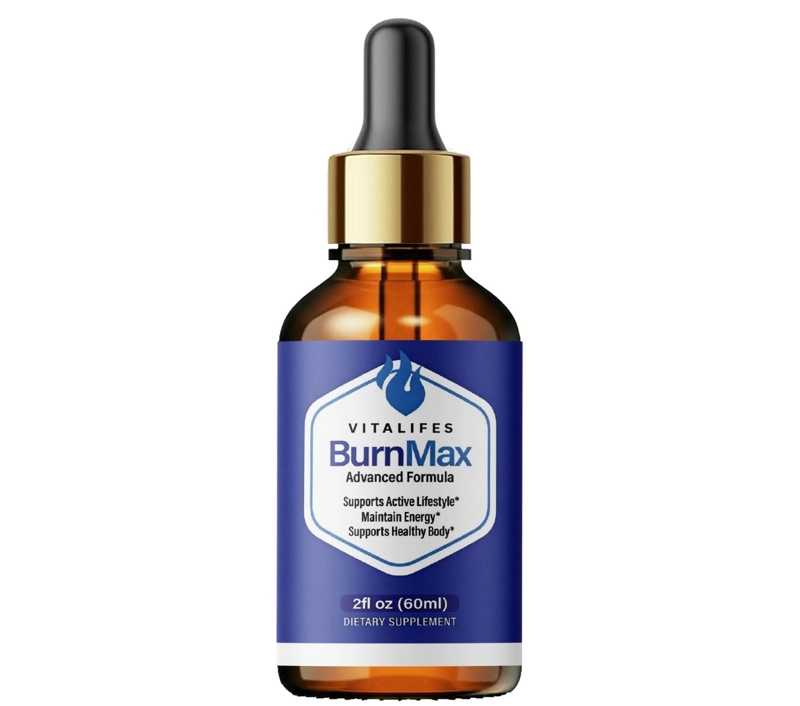 BurnMax Drops Burn Max Advanced Fat Burner for Weight Fat Loss (2 fl oz)