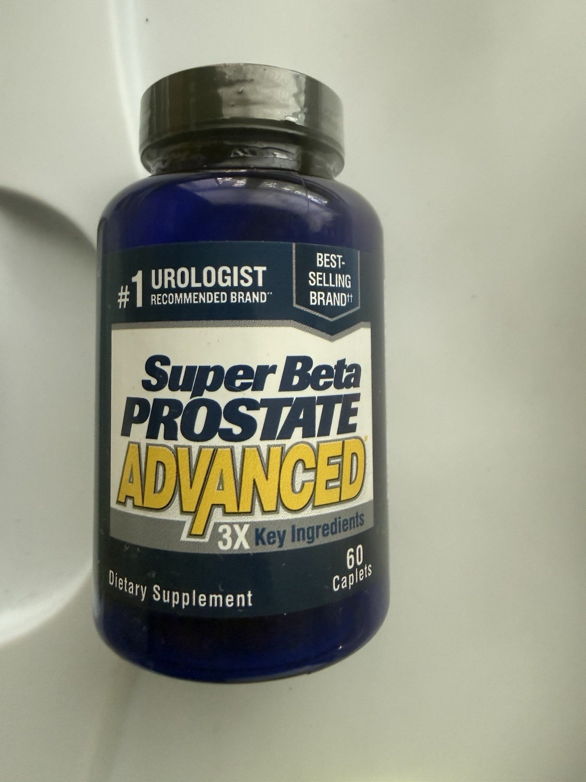 Super Beta Prostate Advanced Prostate Health Supplement 60 Caplets w/ Vit D3