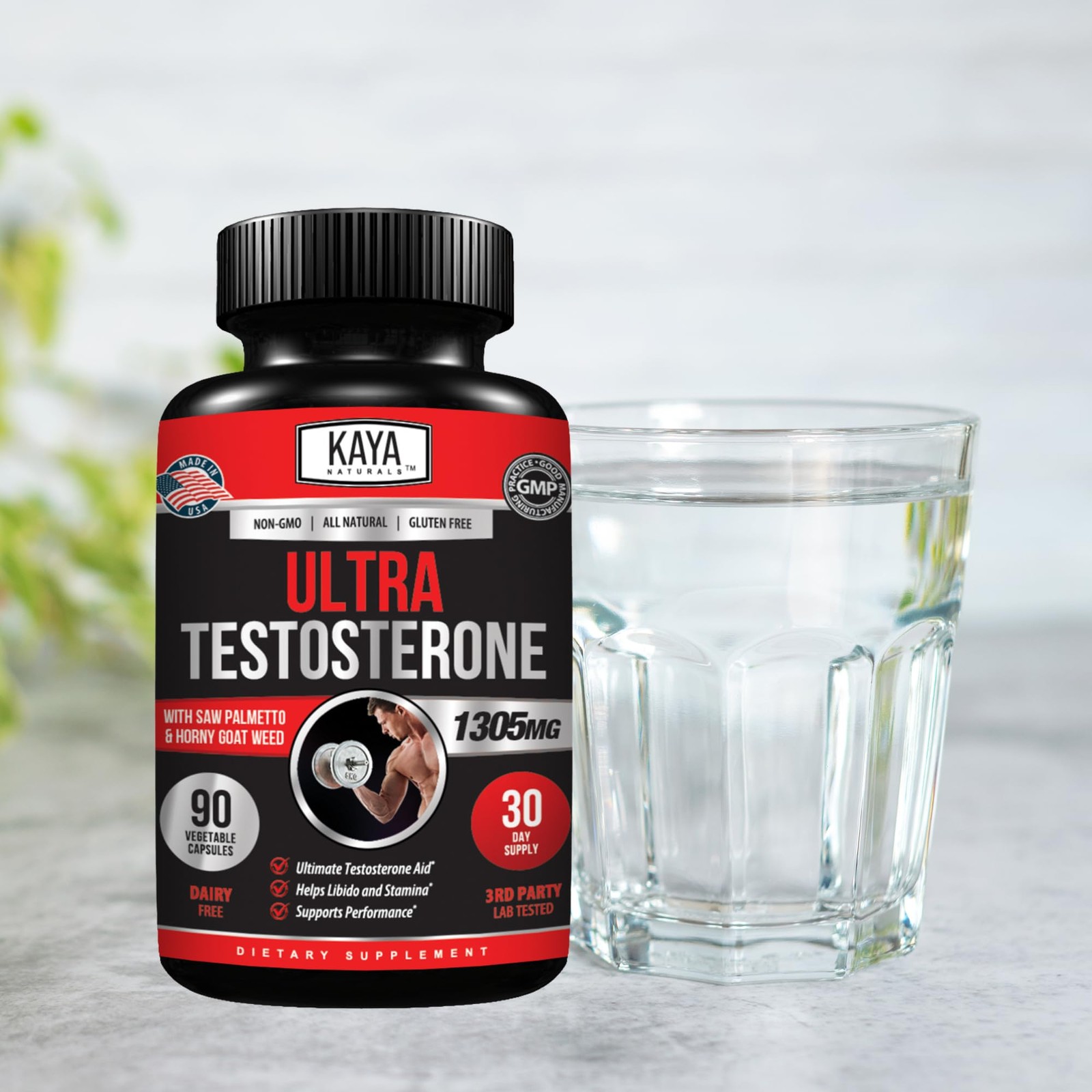 Ultra Testosterone – Men’s Testosterone Booster – 90 Count