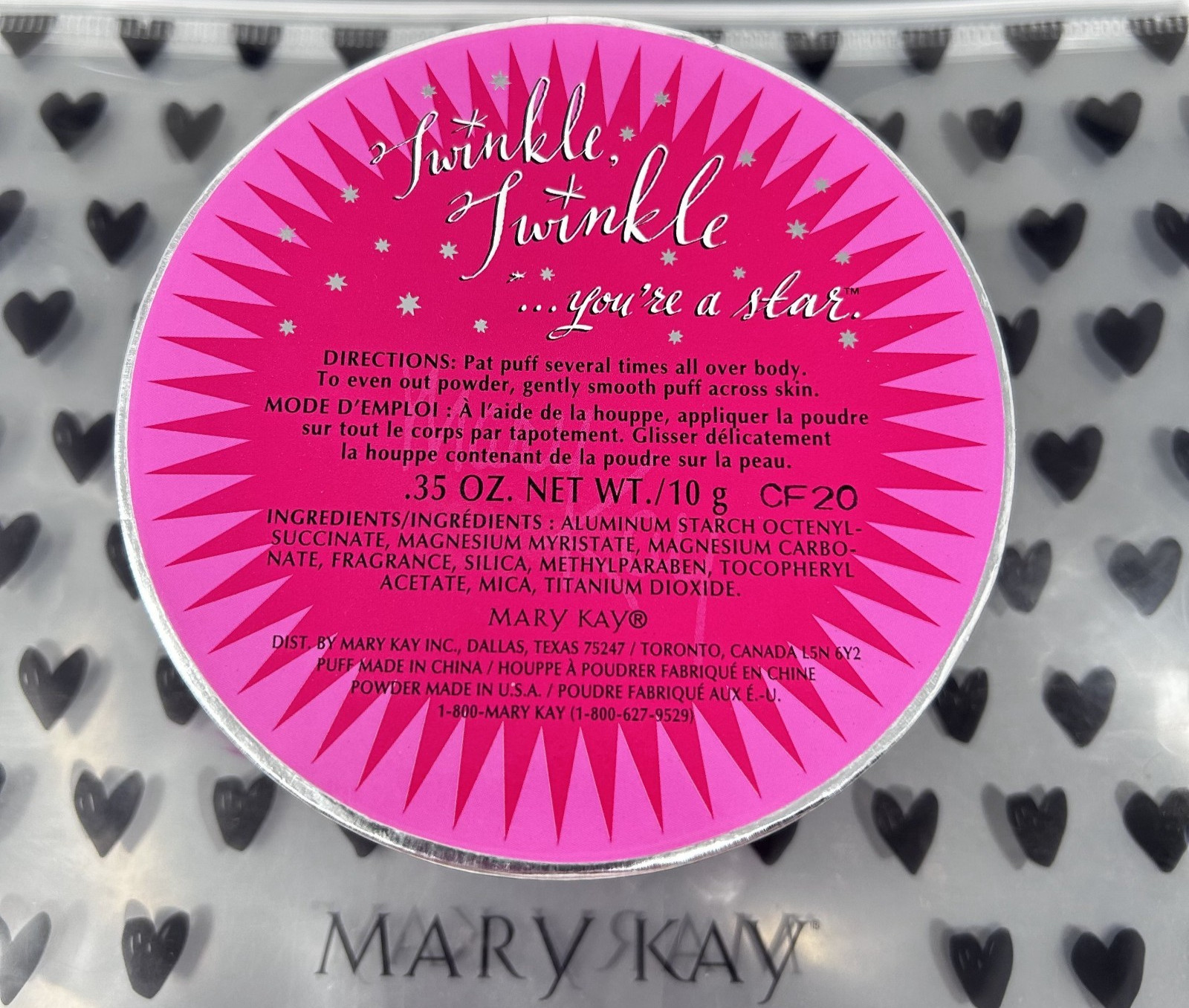 Mary Kay Twinkle Twinkle You’re a Star shimmery Powder-in-a-Puff 0.35 Fl Oz