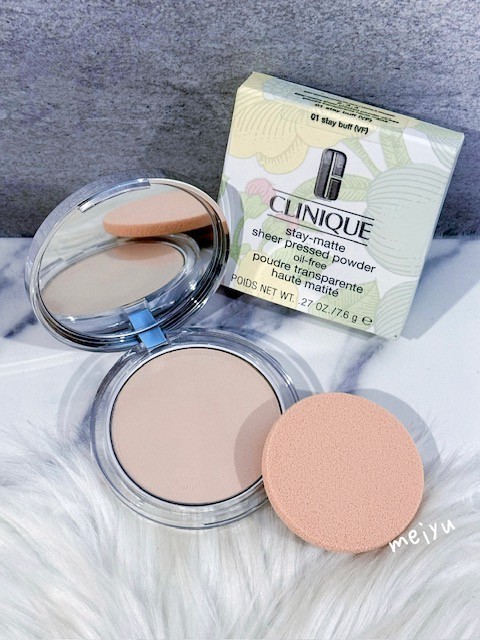 Clinique Stay-Matte Sheer Pressed Powder Oil Free, 0.27/7.6g ❤️Pick Your Shade❤️