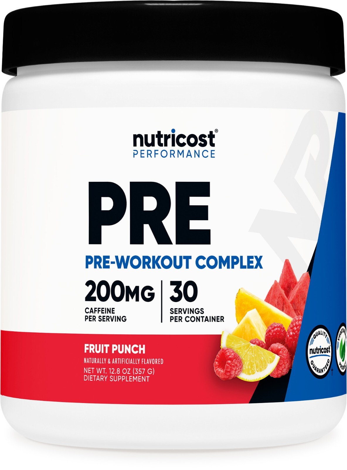 Nutricost Pre-Workout Complex Powder (30 Servings) (Fruit Punch)