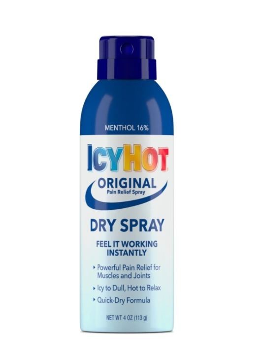 Pain Relief Dry Spray, Maximum Strength with Menthol, 4 Ounces