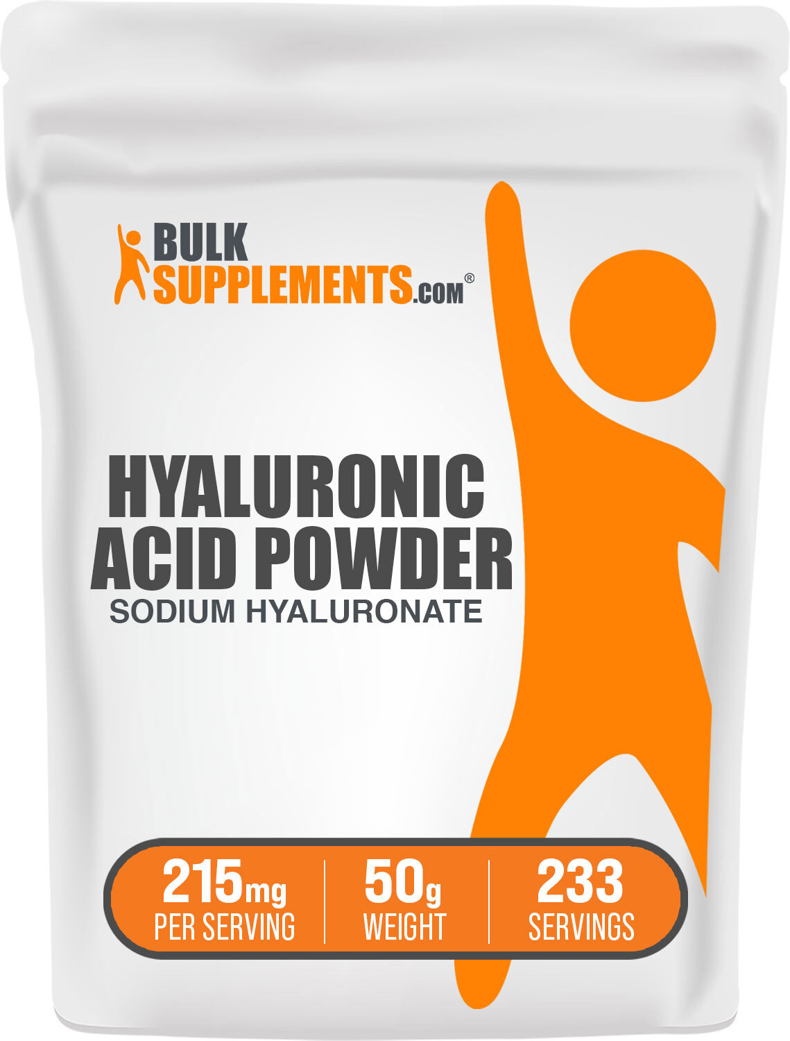 BulkSupplements Hyaluronic Acid Powder – Joint Support – 200 mg Per Serving