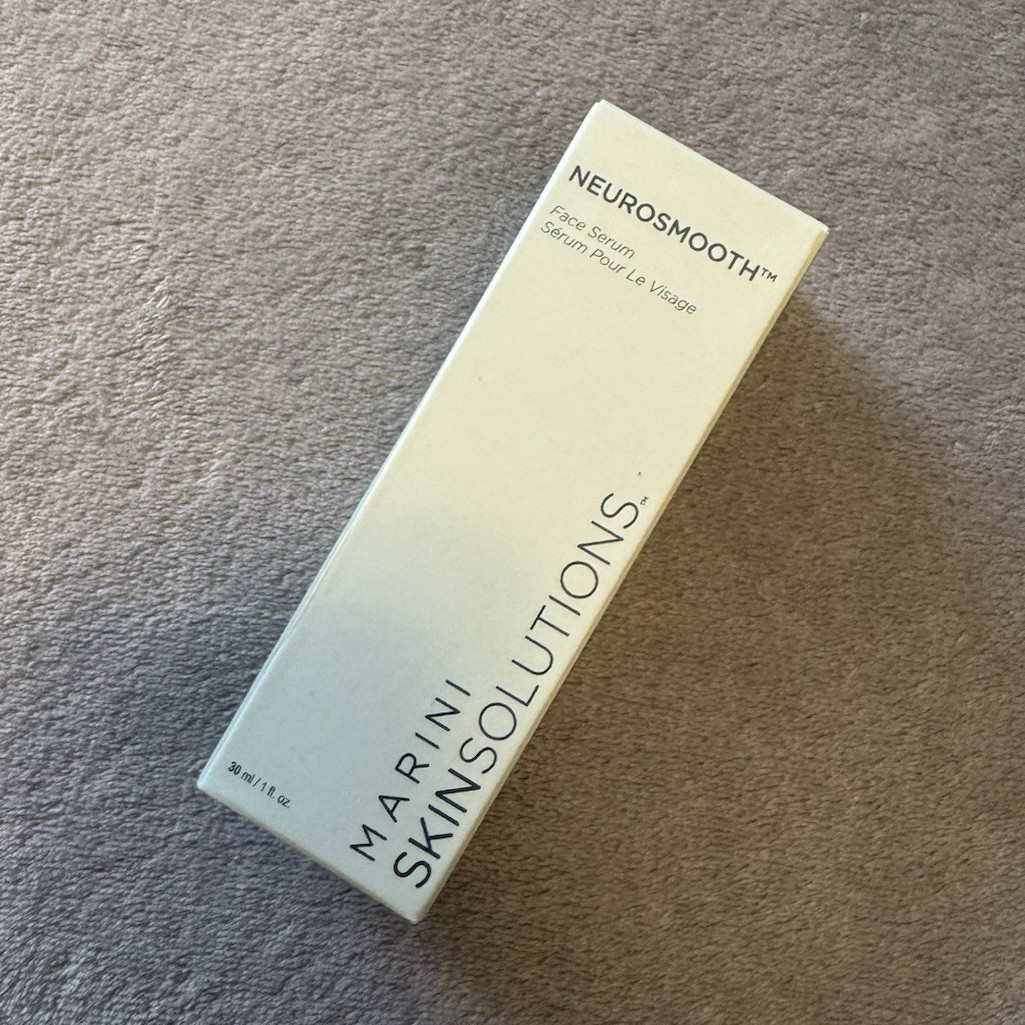 Marini SkinSolutions NeuroSmooth Face Serum 1 fl oz Hydration Hyaluronic Acid