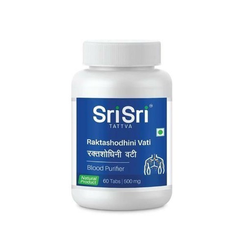 Sri Sri Tattva Raktashodhini Vati, 500mg 60 Tabs