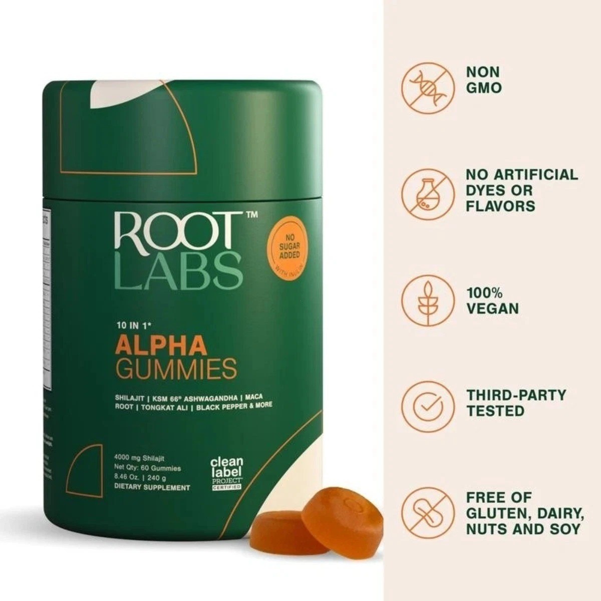 Himalayan | Energy Wellness 4000mg Gummies Shilajit & Supplement