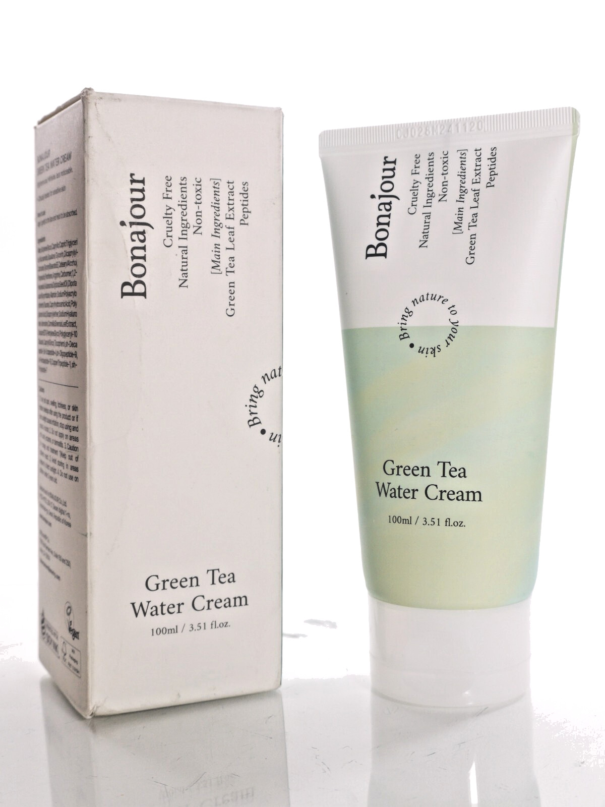 Bonajour – Peptide Green Tea Water Cream 3.51 fl. oz / 100 ml. exp 05/2027 KOREA