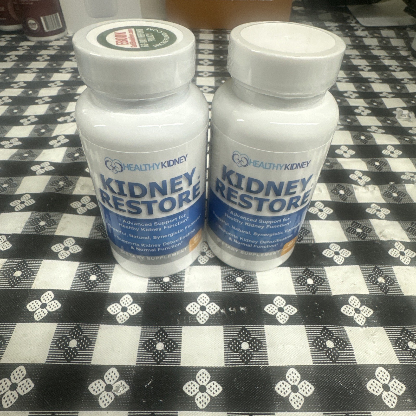 2 Pack – Kidney Restore Supports Kidney Detox Dietary Supplement 60 Capsules