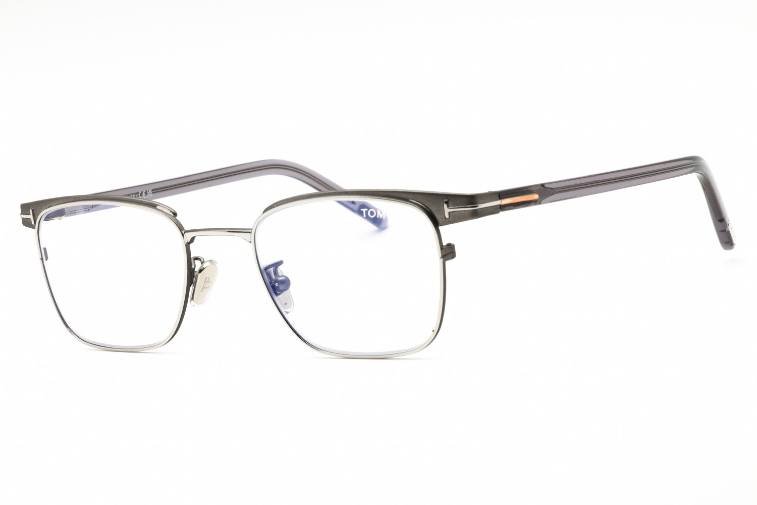 TOM FORD TF5854D-008-49 Eyeglasses Frame Size 49mm 20mm 145mm GUNMETAL Men 8892