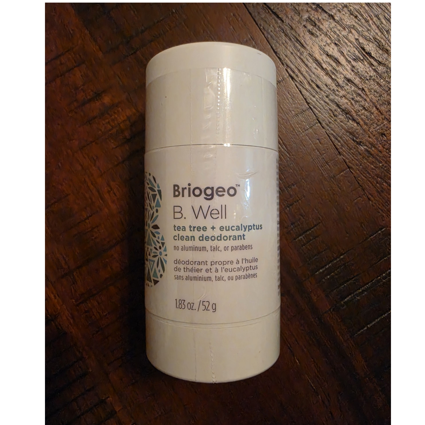 Briogeo B. Well Aluminum-Free Stick Deodorant Tea Tree + Eucalyptus 1.83 oz