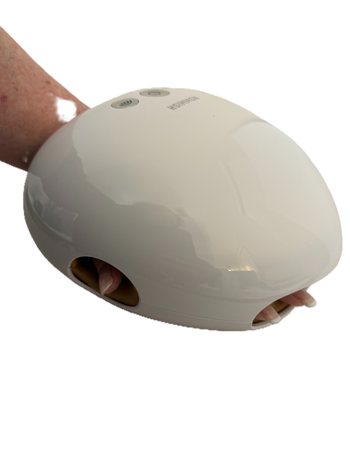 Smart Hand Massager Rechargeable White Hand Massager