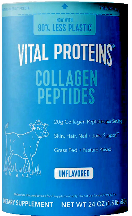 Vital Proteins Collagen Peptides Powder 1.5 lbs 20 grams Unflavored Exp 08/2027