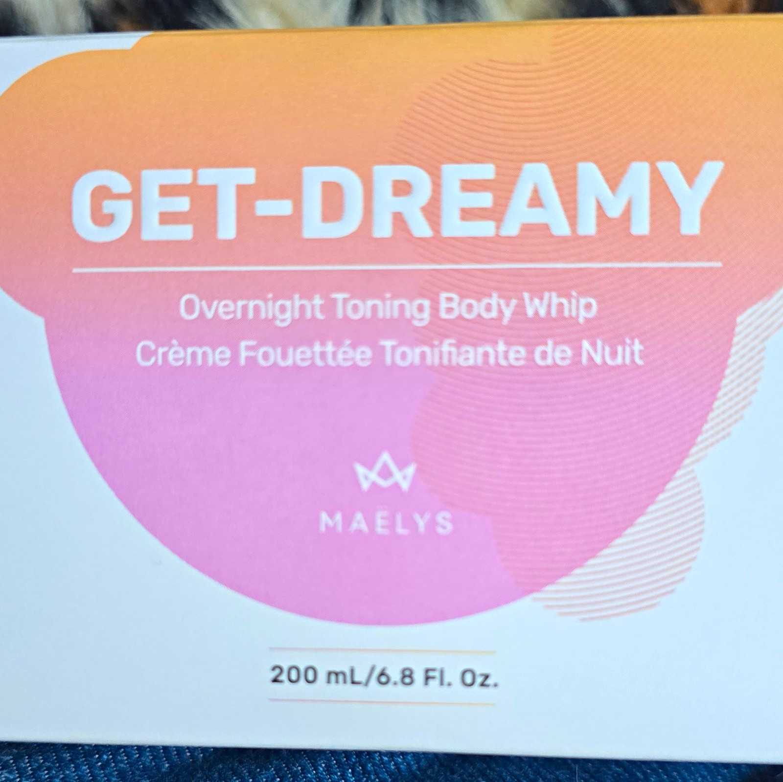 MAËLYS GET-DREAMY Overnight Toning Body Whip 6.8 fl oz Alcohol-Free