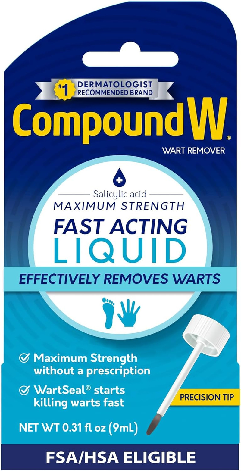 Compound W Maximum Strength Wart Remover Fast Acting 0.31 Fl Oz
