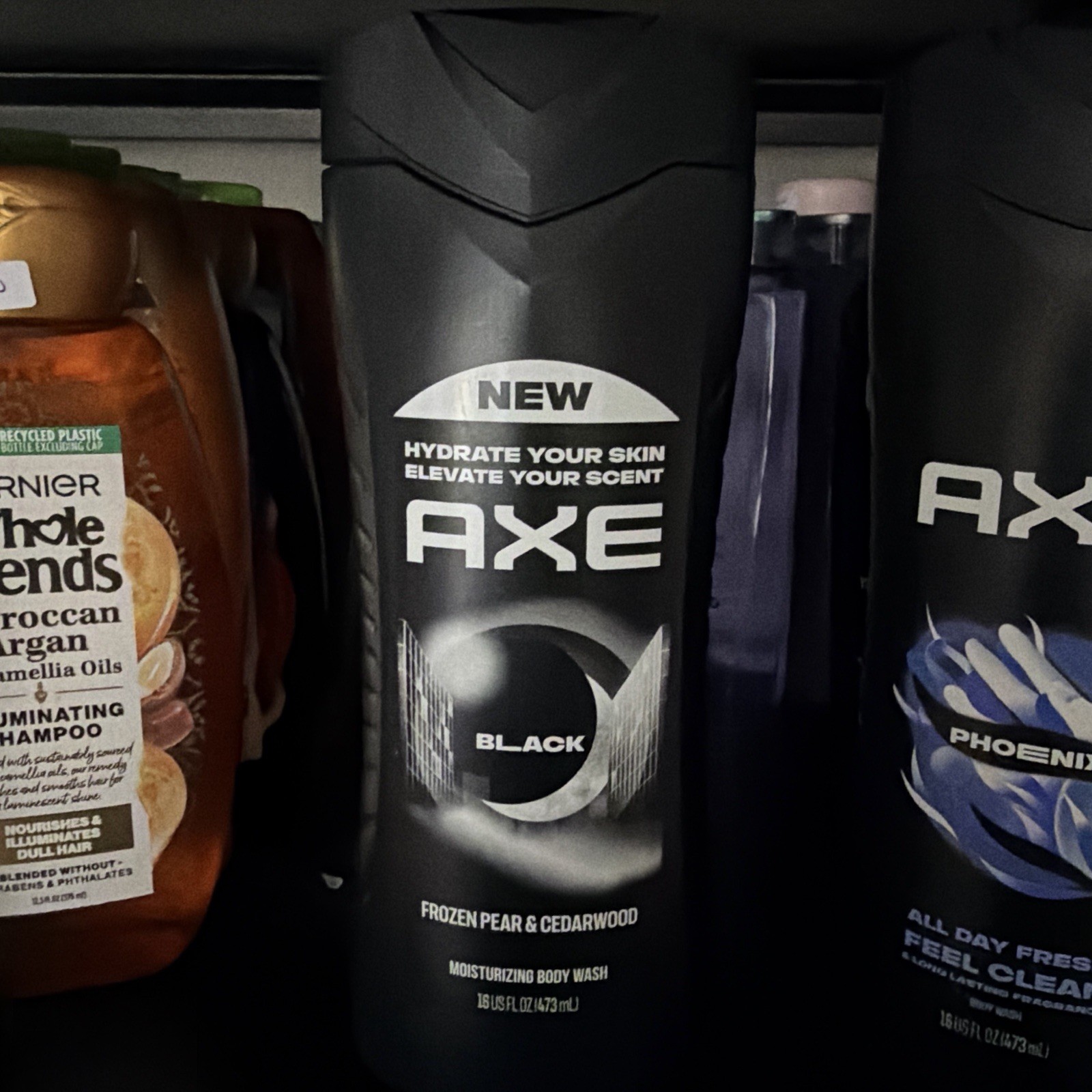 AXE Black Moisturizing Liquid Body Wash Frozen Pear & Cedarwood Scent 16 fl oz