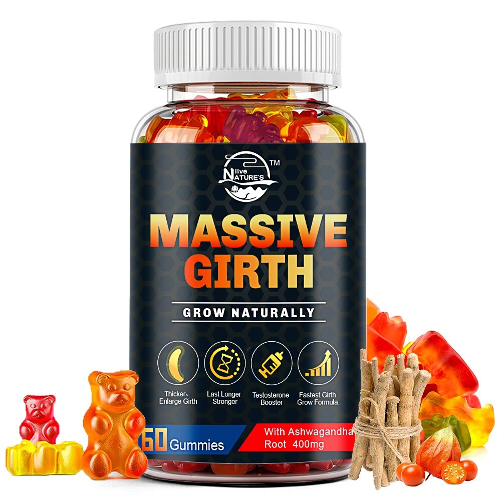 #1 Testosterone Booster Gummies, T Boost 60 Gummy Male Enhancement Enlarge Penis