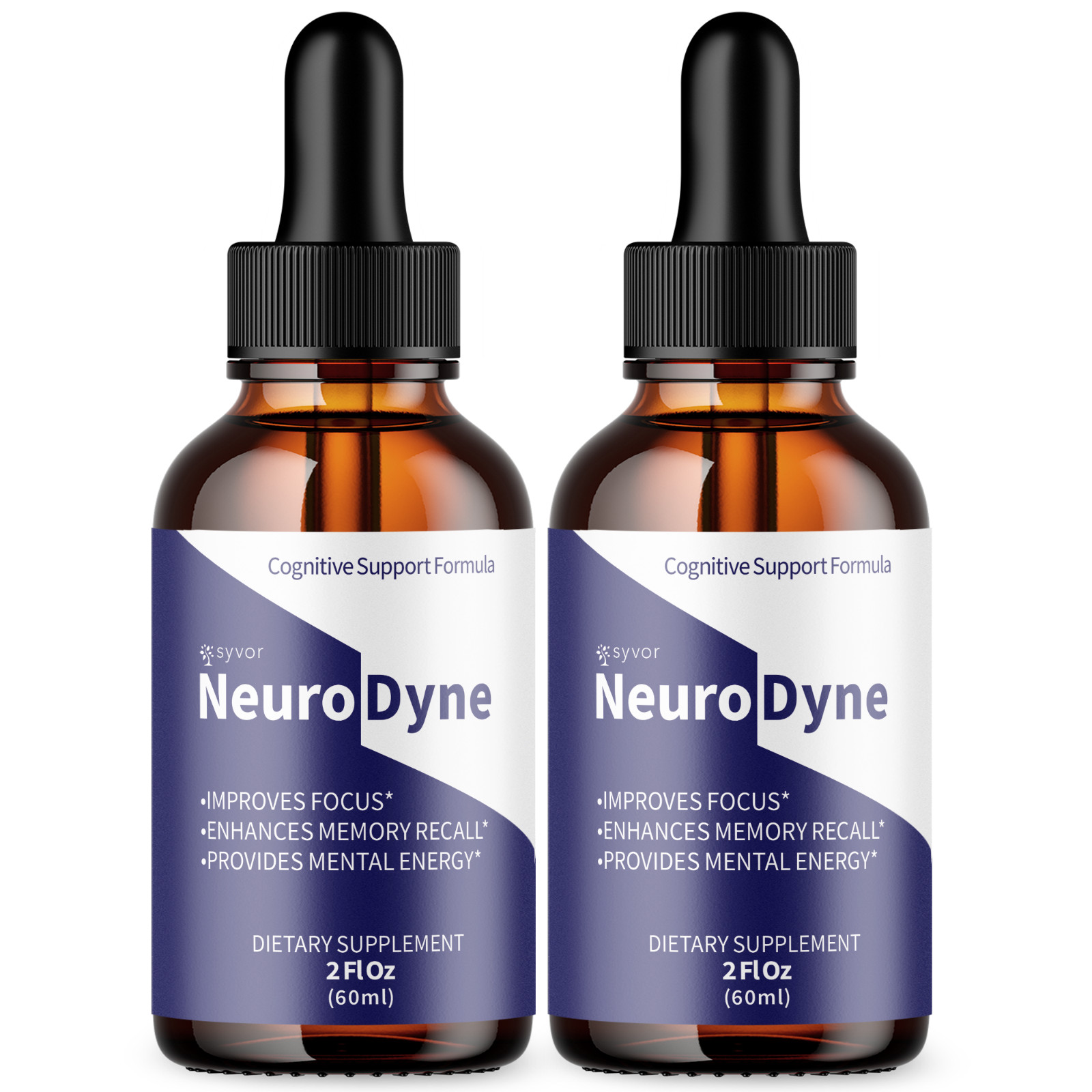 (2 Pack) Neurodyne Drops Advanced Nerve Health Support, Neuro Dyne 60 Servings