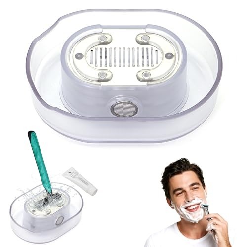 Portable Razor Rinser Cleaner for Shaving, Reusable & Easy to Use
