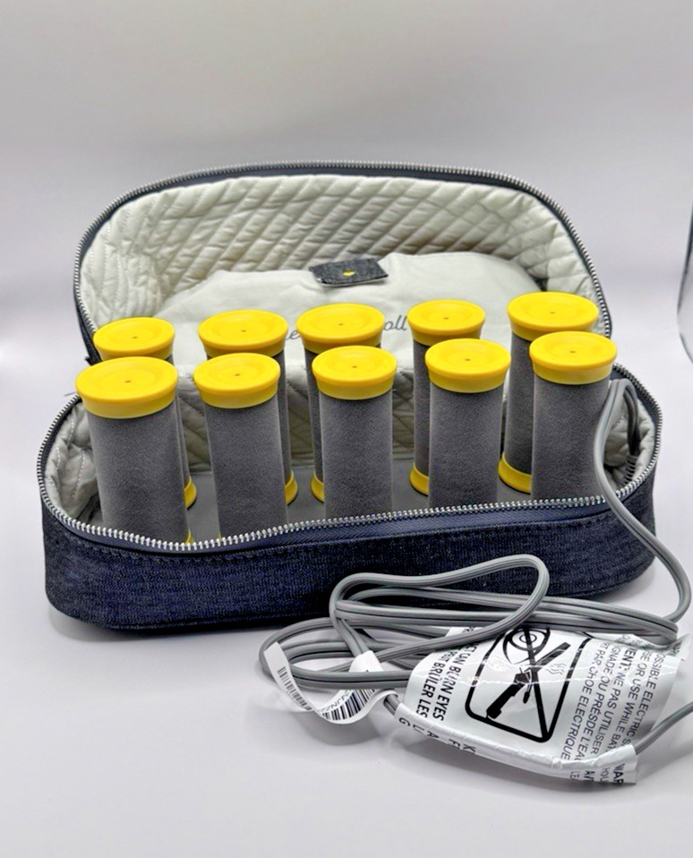 Drybar The Roller Club set, Ceramic Hot Rollers 1.5 & 1.75in