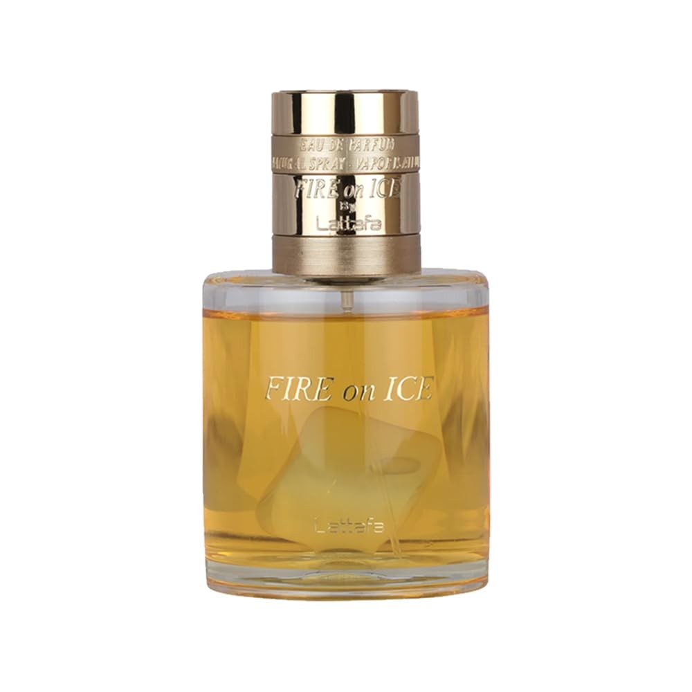 Lattafa Fire On Ice – Fruity, Spicy, Woody, Ambery – Eau de Parfum Spray Long…