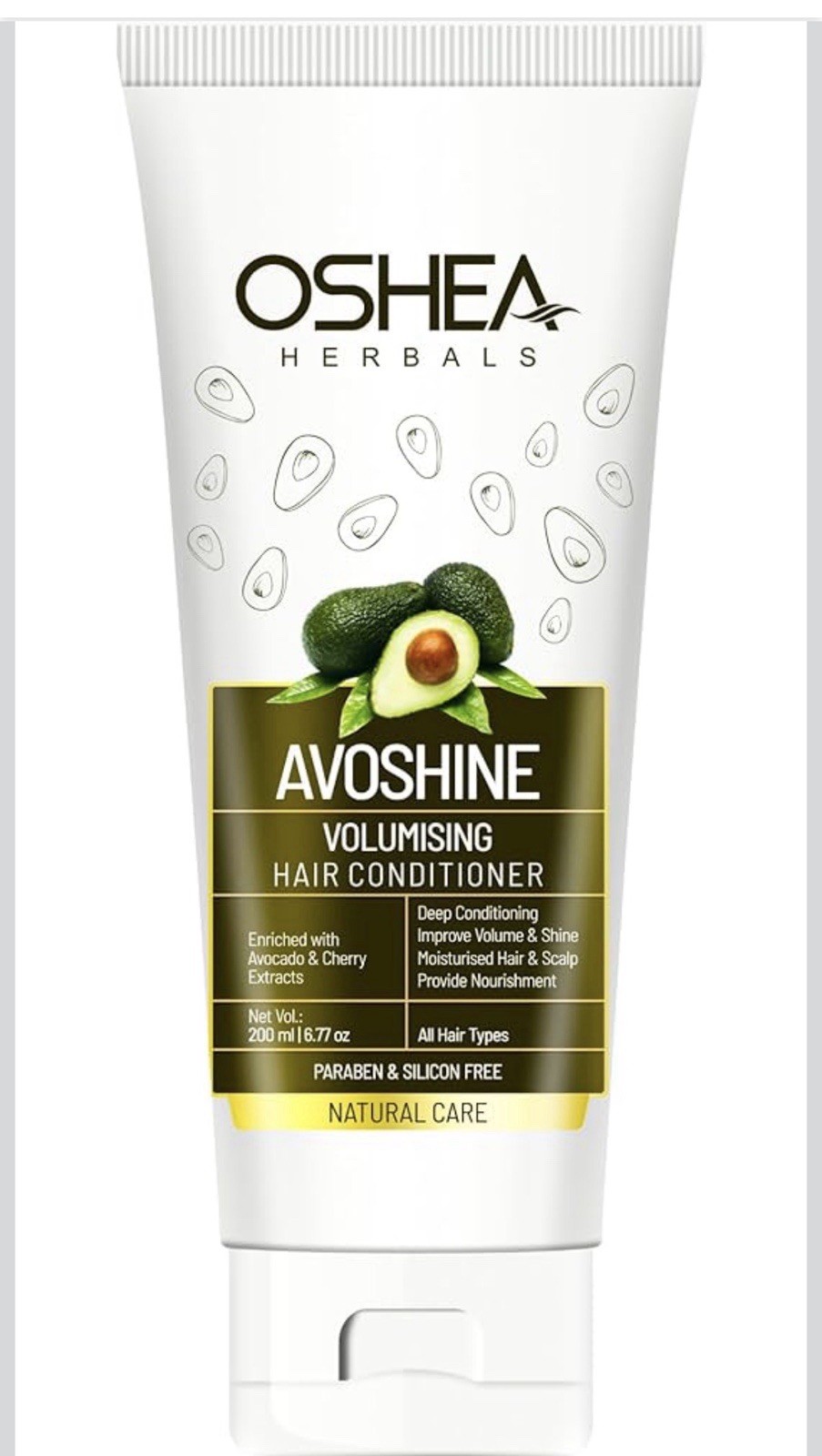 Oshea Herbals Avoshine Volumizing Hair Conditioner 200ml Smooth Shine Care