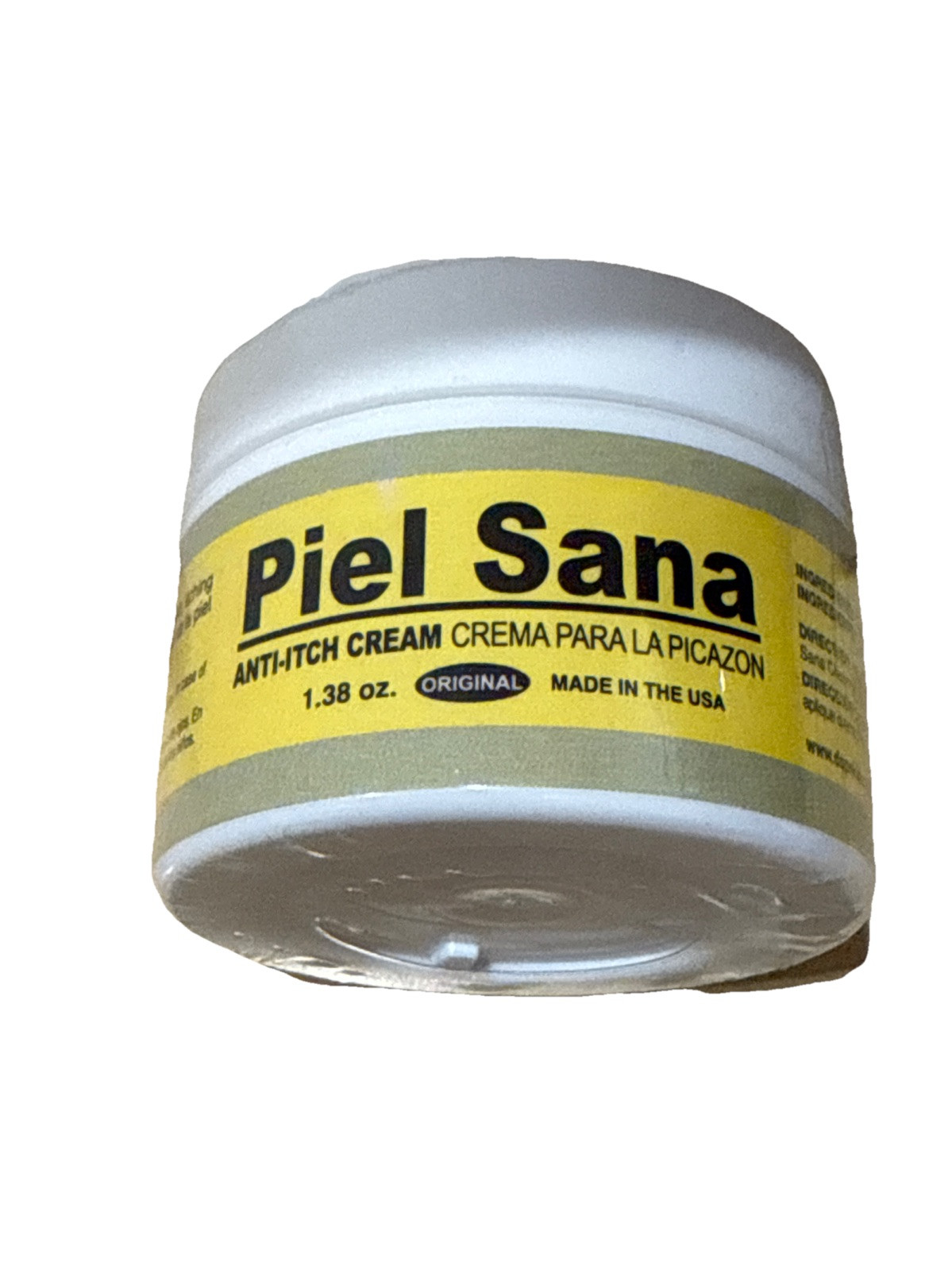 PIEL SANA Anti Itch Cream. 1.38 OZ. New & Sealed. Exp. Dec 2026