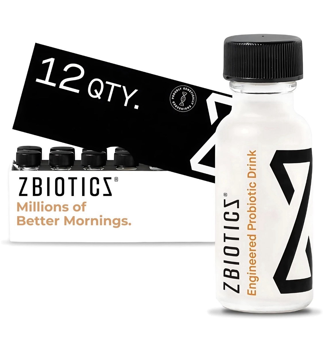 ZBiotics Probiotic Drink Feel Better After Drinking 12 Pack 0.5oz