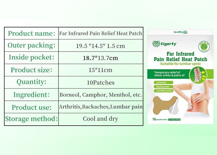 LOWER BACK PAIN RELIEF? HERBAL LUMBAR SPINE WAIST PATCH 1-50pc Targeted Soothing
