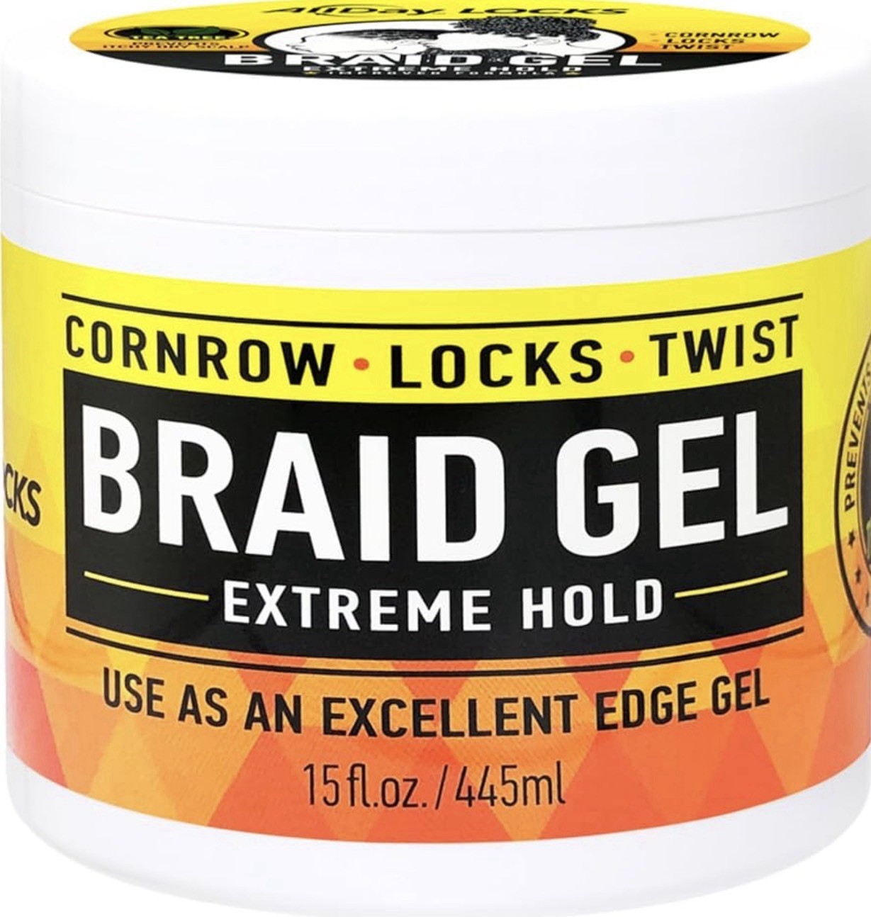 All Day Locks Braid Gel Extreme Hold 15 Oz – “Free Shipping”