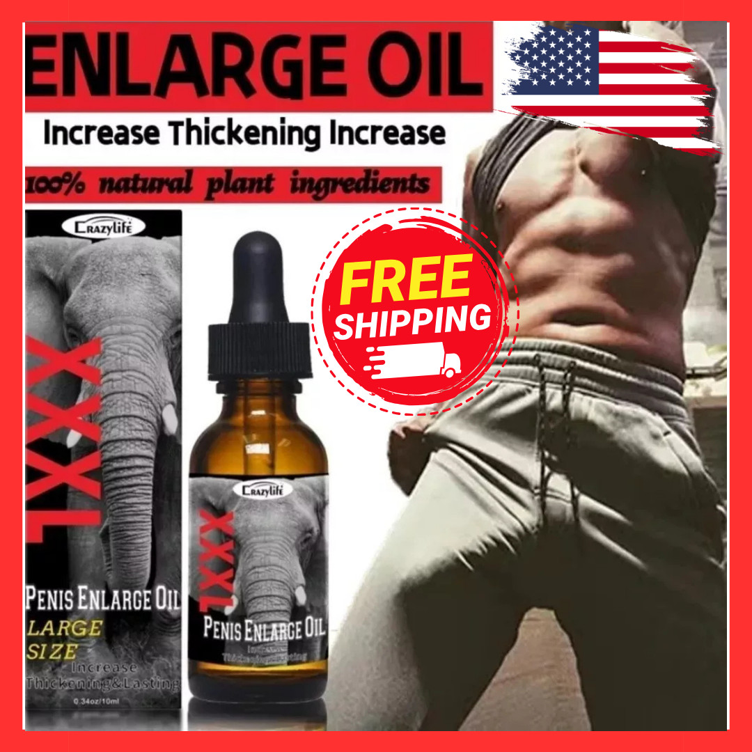 XXXL Male Natural Enlarger OIL Big &Thick Growth Faster Enhancement Oil