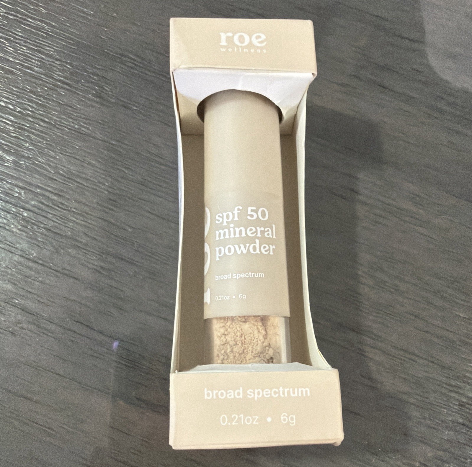 Roe Wellness Kids SPF 50 Brush On Mineral Sunscreen Powder