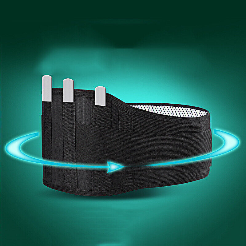 Adjustable Lower Back Brace Lumbar Support Waist Belt For Men Women Pain Relief