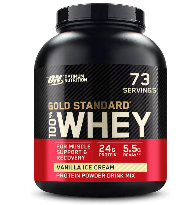Optimum Nutrition Gold Standard Whey Vanilla 5LB 73 Servings