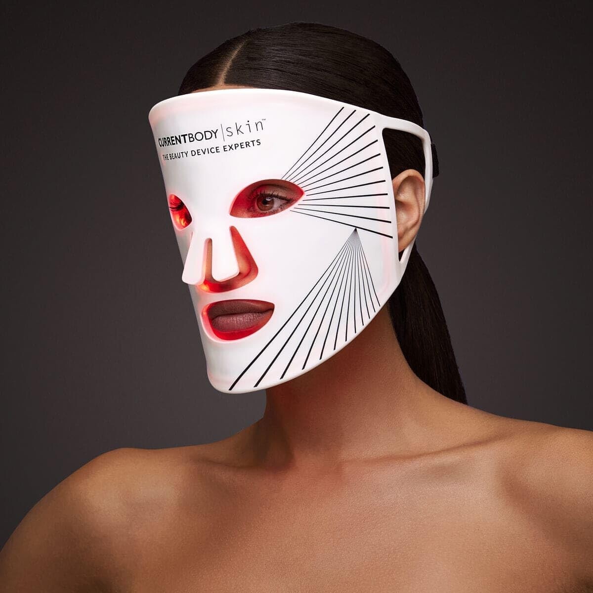CurrentBody Skin LED Light Therapy Face Mask Red Light Therapy Treatment Device
