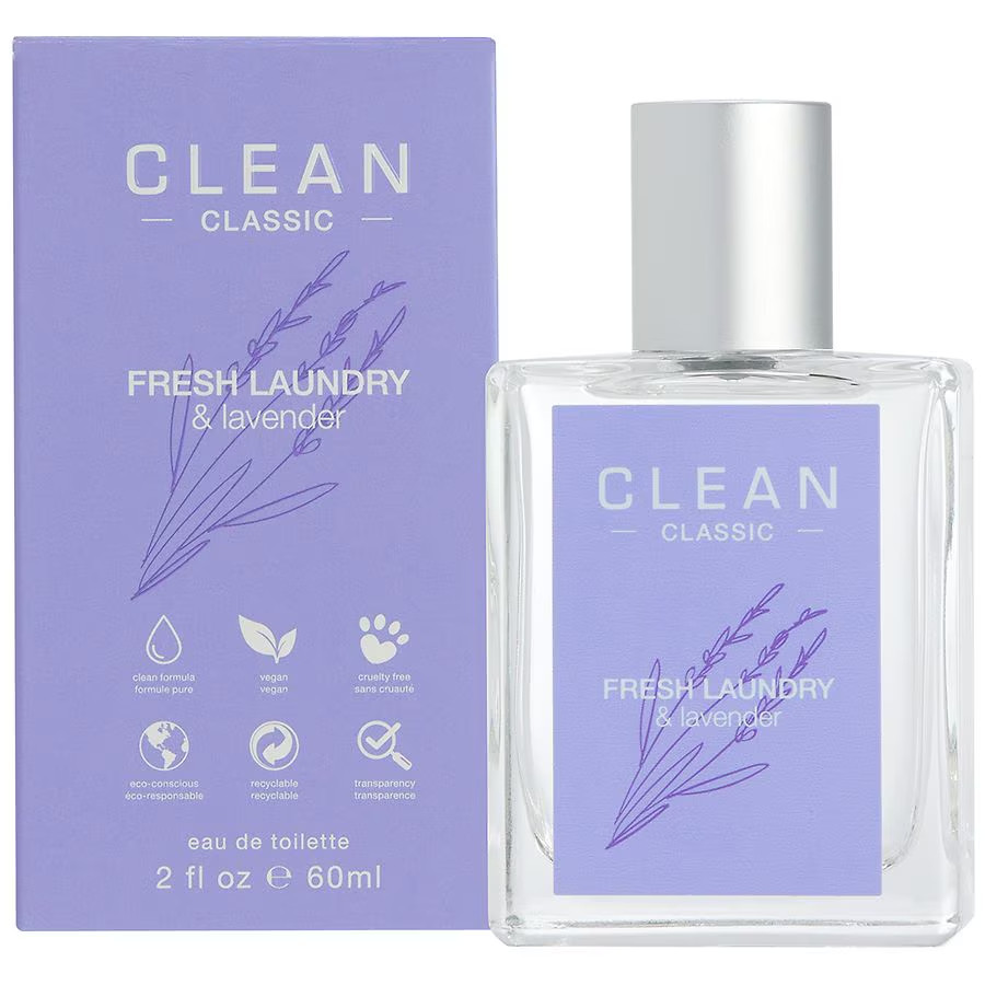CLEAN Classic Fresh Laundry & Lavender Eau De Toilette 2oz