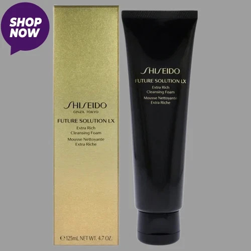Shiseido Future Solution LX Extra Rich Cleansing Foam 4.7 oz Cleanser 125ml New