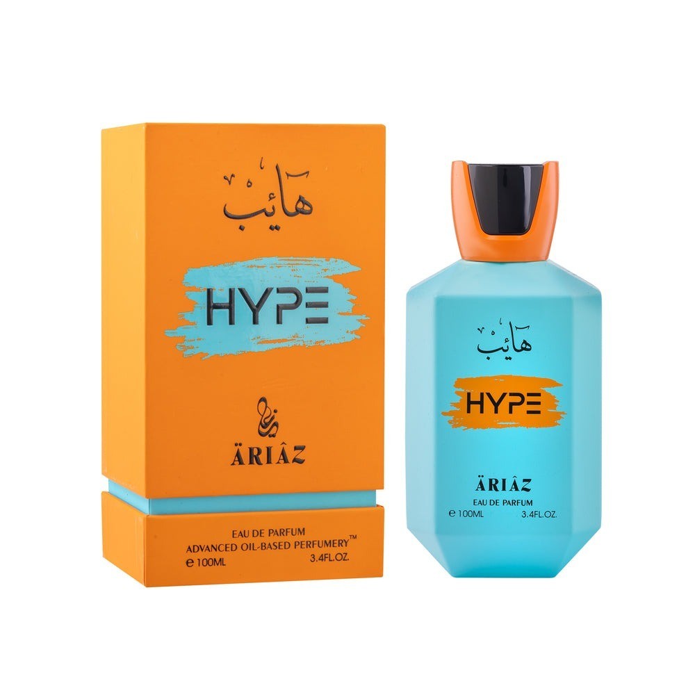 HYPE by ÄRIÂZ cologne – New Men Fragrance 100 ML EDP – Fresh Citrus Aromatic
