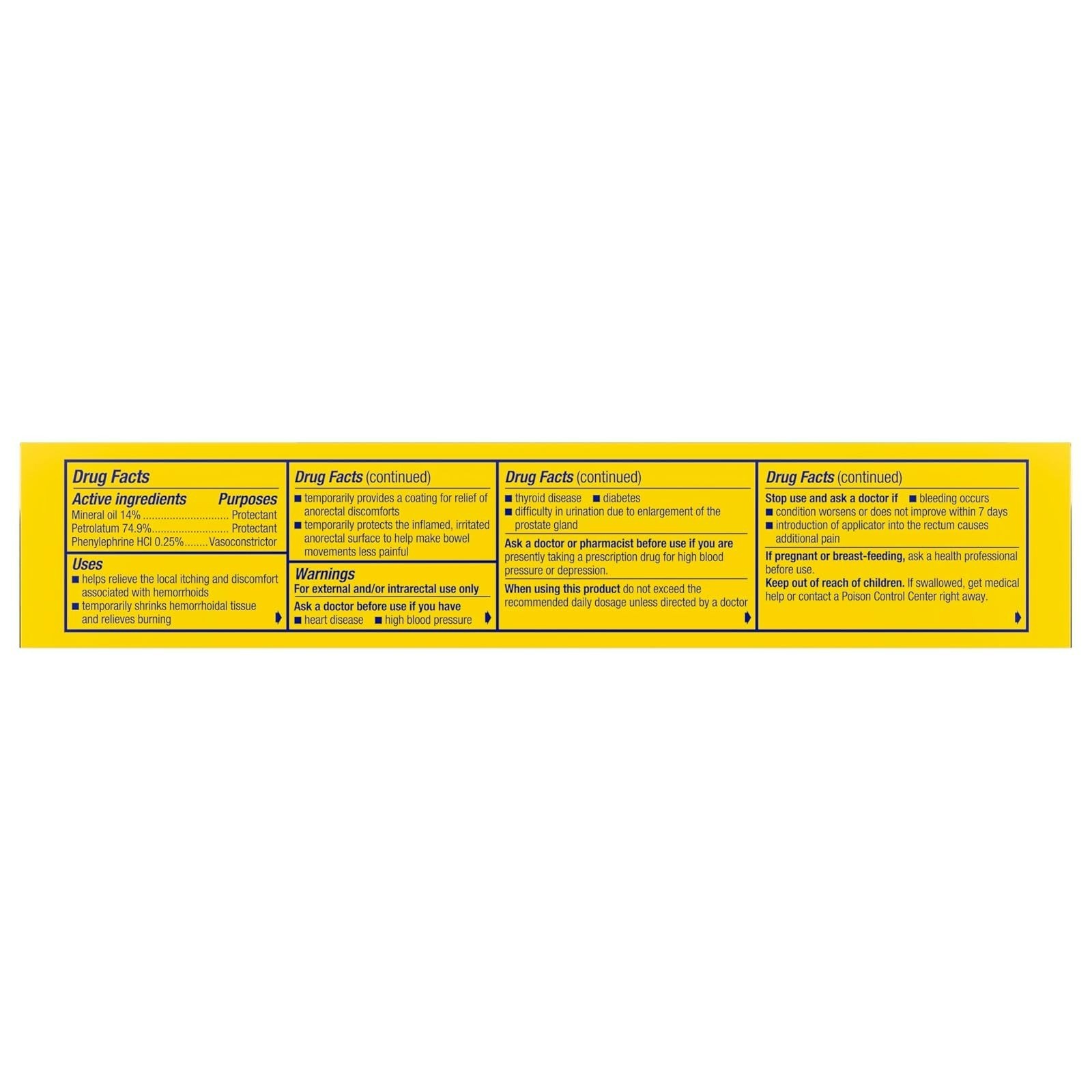 Preparation H Hemorrhoid Treatment Ointment, 2 oz, Itching Relief