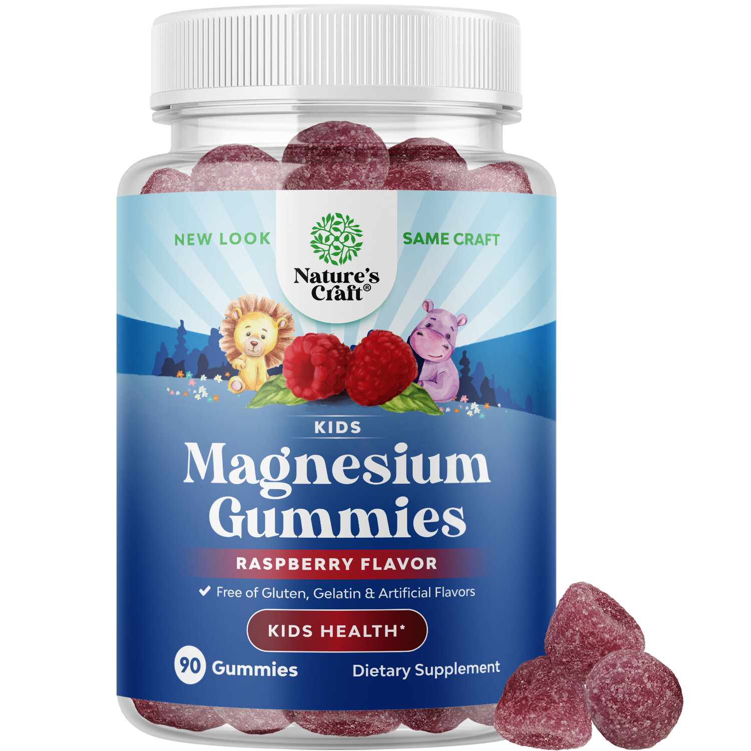 Relaxing Calm Magnesium Gummies for Kids – Great Tasting Kids Magnesium Gummies